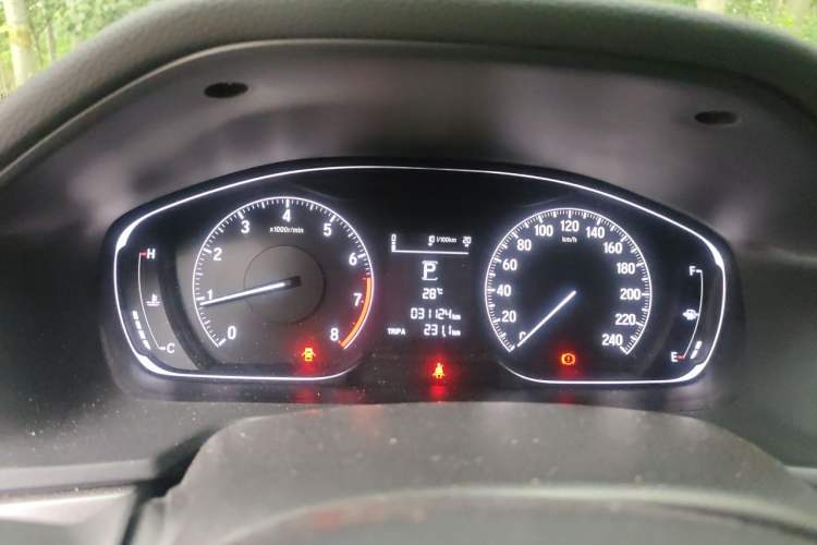 Used Honda Inspire 2019 260TURBO Elegant Edition China VI Emission Standard Instrument Cluster