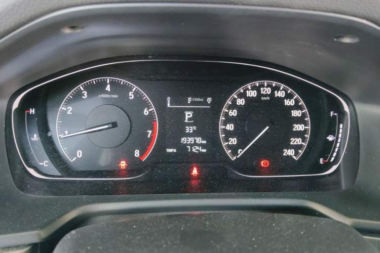 Used Honda Inspire 2019 260TURBO Elegant Edition China VI Emission Standard Instrument Cluster
