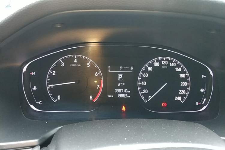 Used Honda Inspire 2019 260TURBO Elegant Edition China VI Emission Standard Instrument Cluster