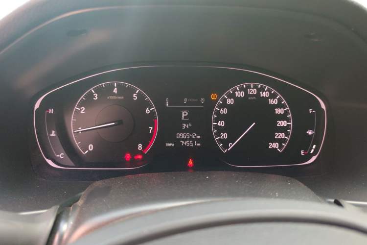 Used Honda Inspire 2019 260TURBO Elegant Edition China V Emission Standard Instrument Cluster