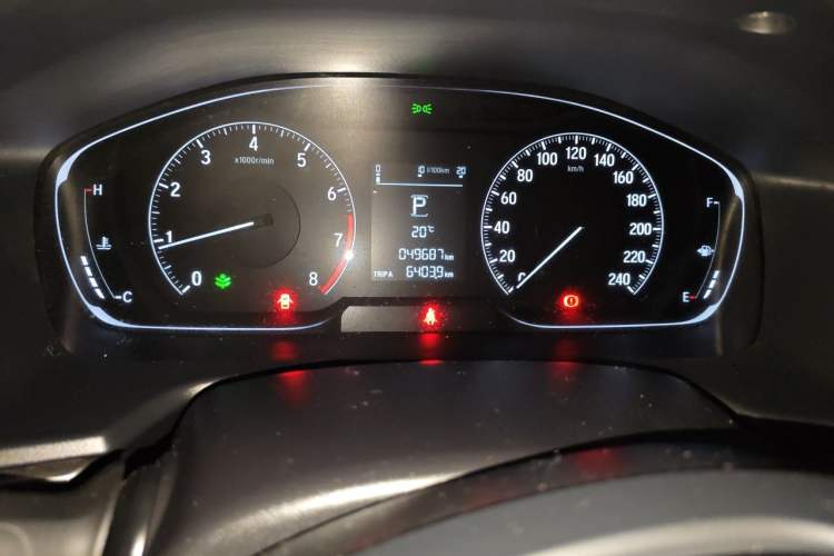 Used Honda Inspire 2019 260TURBO Elegant Edition China VI Emission Standard Instrument Cluster