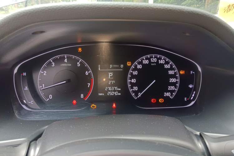 Used Honda Inspire 2019 260TURBO Elegant Edition China VI Emission Standard Instrument Cluster