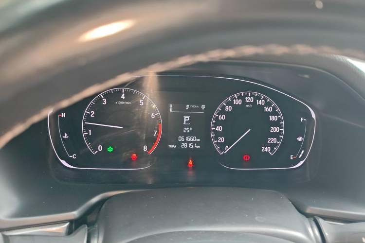 Used Honda Inspire 2019 260TURBO Elegant Edition China VI Emission Standard Instrument Cluster