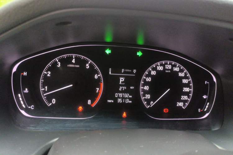 Used Honda Inspire 2019 260TURBO Elegant Edition China VI Emission Standard Instrument Cluster
