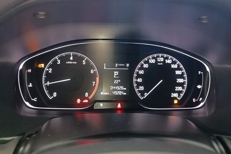 Used Honda Inspire 2019 260TURBO Elegant Edition China VI Emission Standard Instrument Cluster