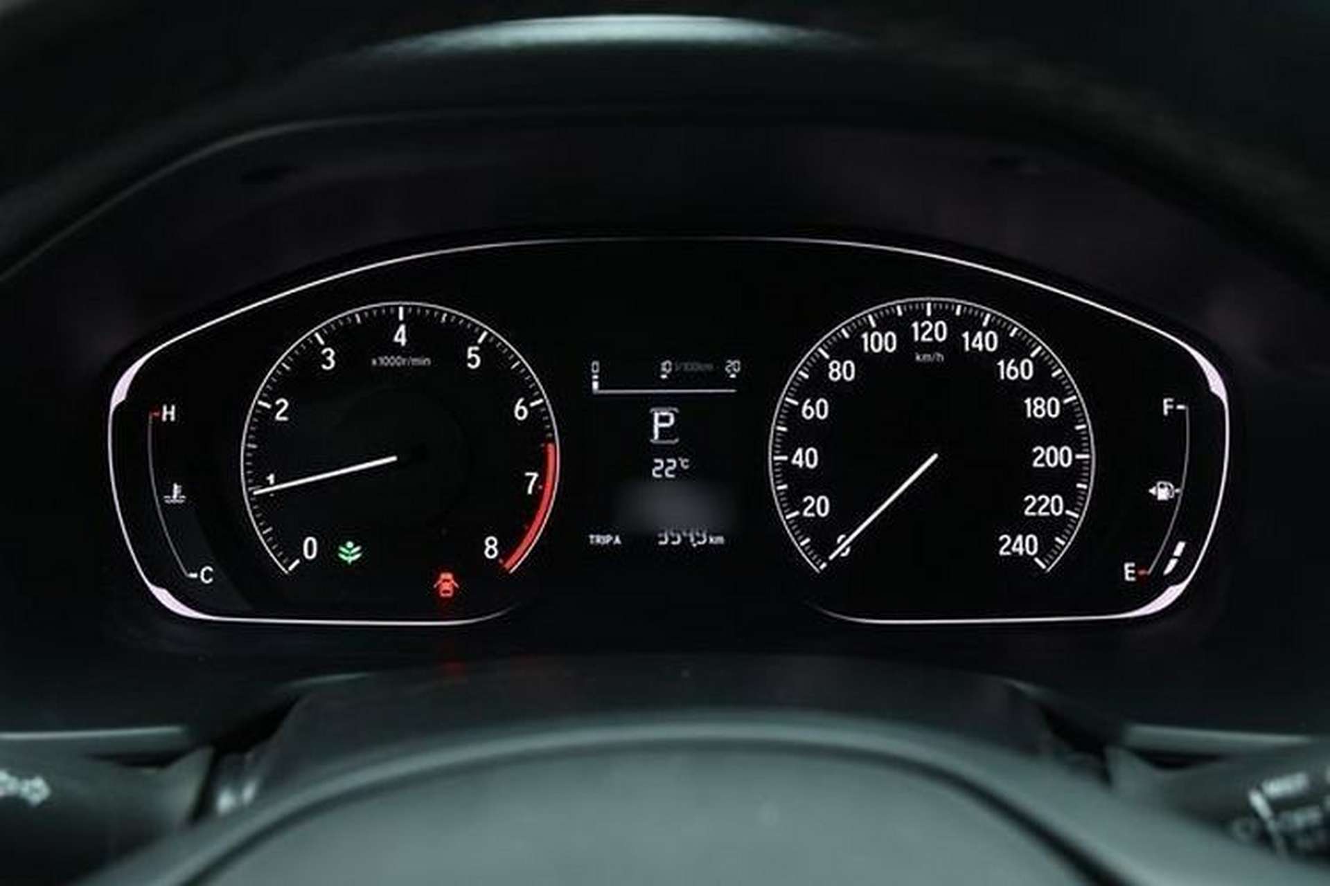 Used Honda Inspire 2019 260TURBO Elegant Edition China VI Emission Standard Instrument Cluster