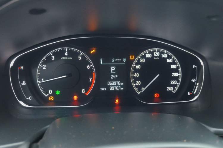 Used Honda Inspire 2019 260TURBO Elegant Edition China VI Emission Standard Instrument Cluster