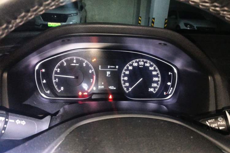 Used Honda Inspire 2019 260TURBO Elegant Edition China VI Emission Standard Instrument Cluster