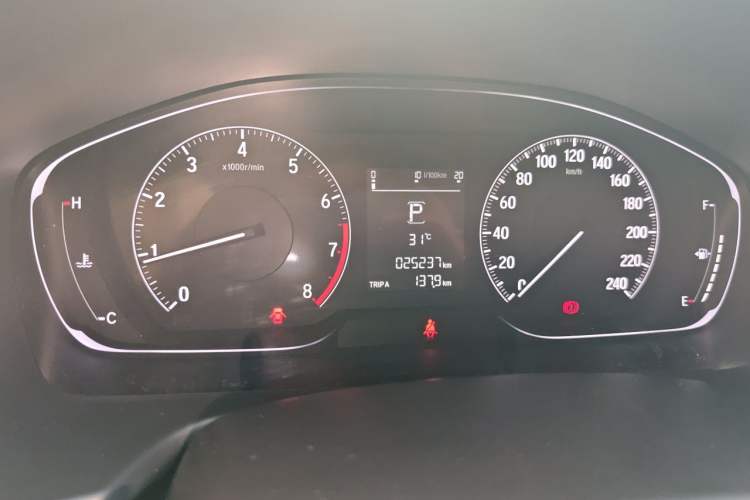 Used Honda Inspire 2019 260TURBO Elegant Edition China VI Emission Standard Instrument Cluster
