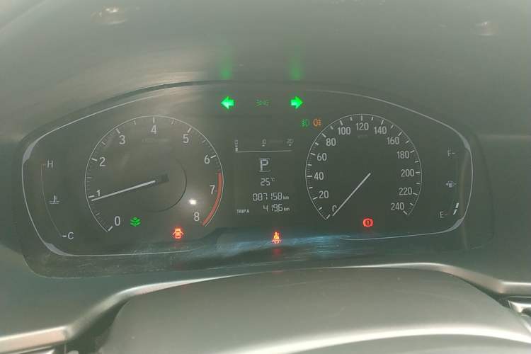 Used Honda Inspire 2019 260TURBO Elegant Edition China VI Emission Standard Instrument Cluster