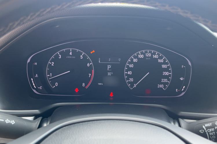 Used Honda Inspire 2019 260TURBO Elegant Edition China VI Emission Standard Instrument Cluster