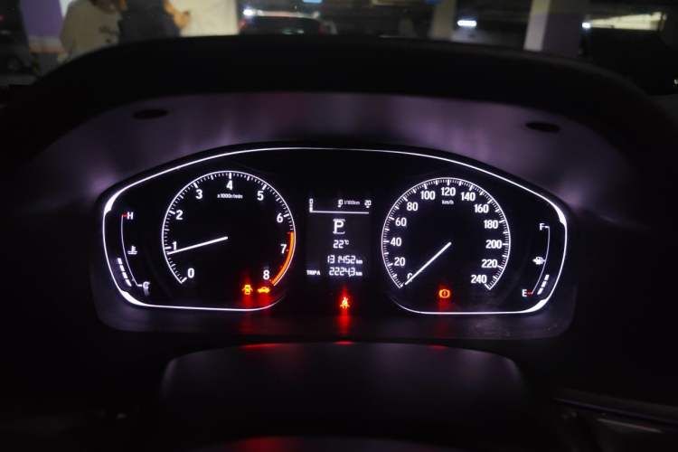 Used Honda Inspire 2019 260TURBO Elegant Edition China VI Emission Standard Instrument Cluster