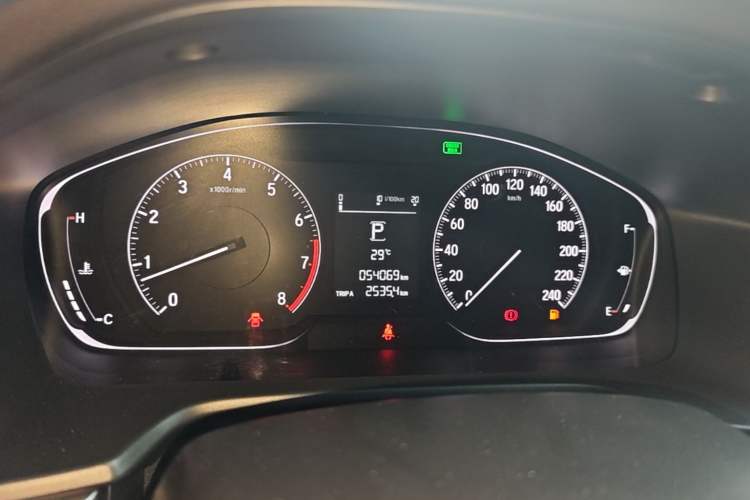Used Honda Inspire 2019 260TURBO Elegant Edition China VI Emission Standard Instrument Cluster
