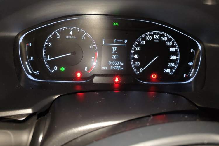 Used Honda Inspire 2019 260TURBO Elegant Edition China VI Emission Standard Odometer Close Up
