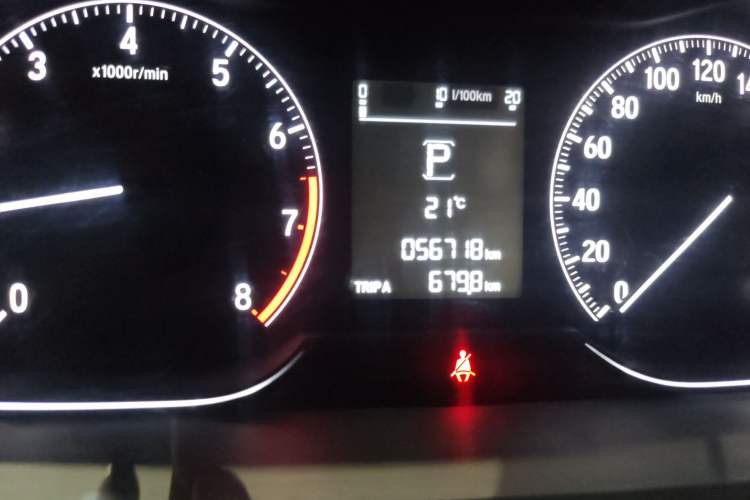 Used Honda Inspire 2019 260TURBO Elegant Edition China VI Emission Standard Odometer Close Up