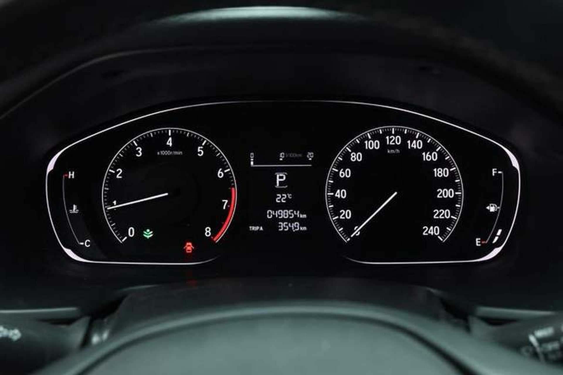 Used Honda Inspire 2019 260TURBO Elegant Edition China VI Emission Standard Odometer Close Up