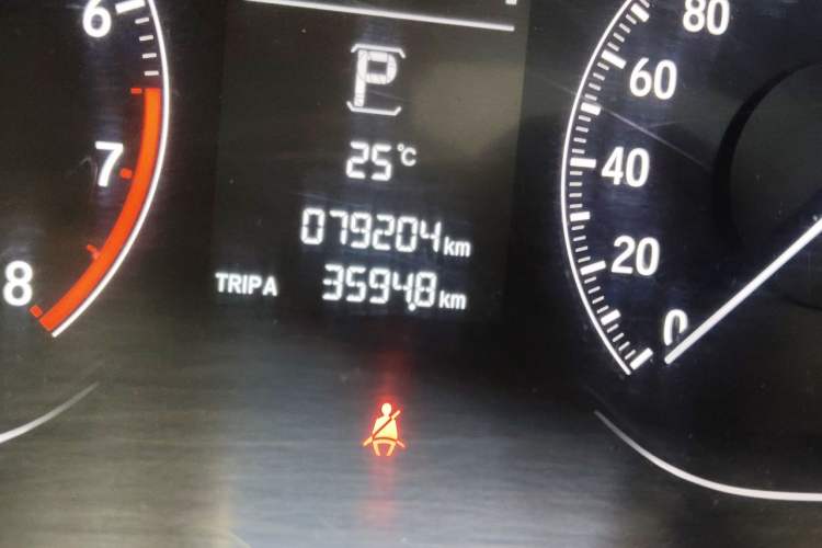 Used Honda Inspire 2019 260TURBO Elegant Edition China VI Emission Standard Odometer Close Up