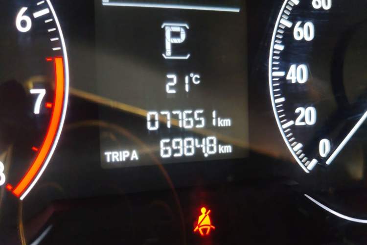 Used Honda Inspire 2019 260TURBO Elegant Edition China VI Emission Standard Odometer Close Up