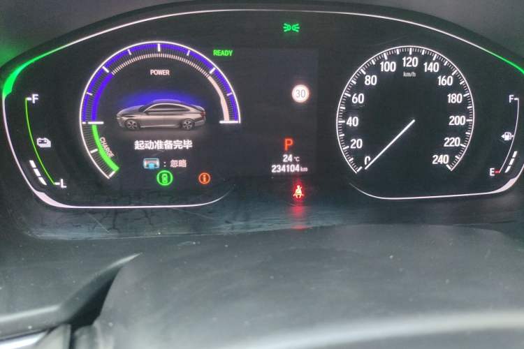Used Honda Inspire 2019 Rui Hybrid 2.0L Jing Shang Edition China V Emission Standard Odometer Close Up