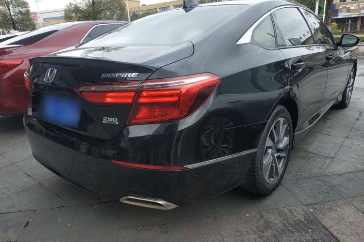 Used Honda Inspire 2019 260TURBO Elegant Edition China VI Emission Standard Rear Right 45 Deg