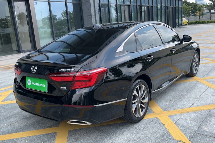 Used Honda Inspire 2019 260TURBO Elegant Edition China VI Emission Standard Rear Right 45 Deg