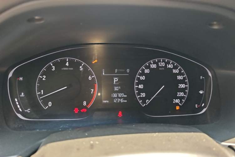 Used Honda Inspire 2019 260TURBO Elegant Edition China VI Emission Standard Instrument Cluster