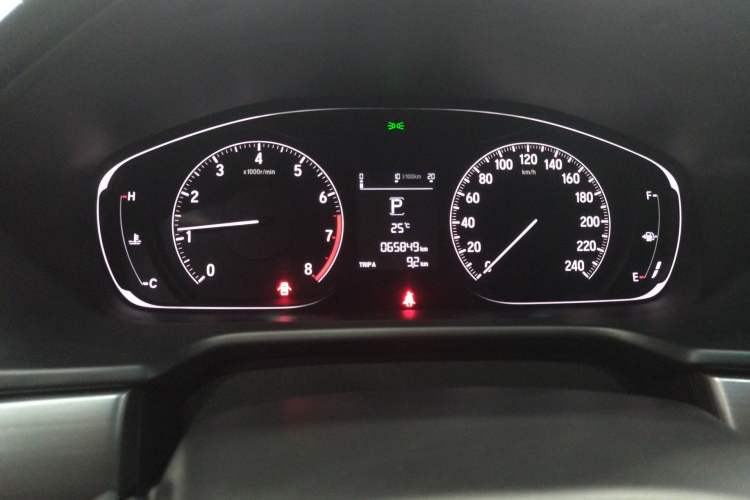 Used Honda Inspire 2019 260TURBO Elegant Edition China VI Emission Standard Instrument Cluster