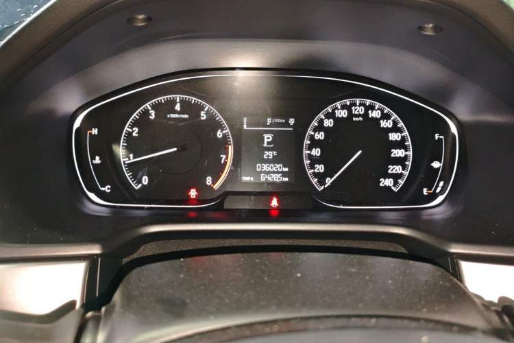 Used Honda Inspire 2019 260TURBO Elegant Edition China VI Emission Standard Instrument Cluster
