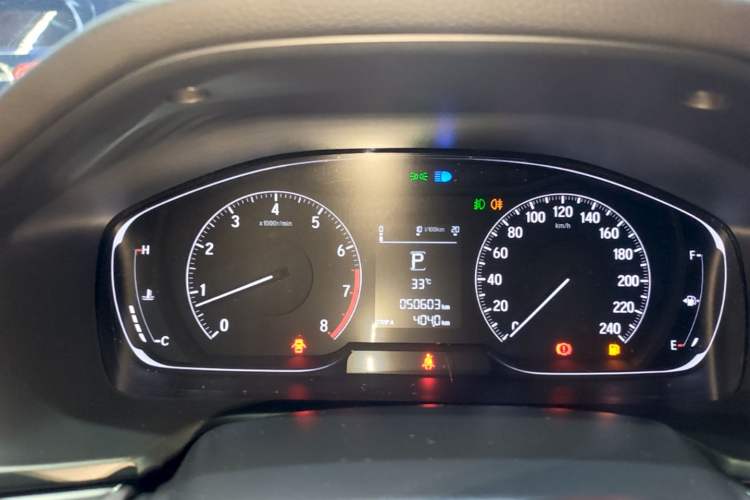 Used Honda Inspire 2019 260TURBO Elegant Edition China VI Emission Standard Instrument Cluster