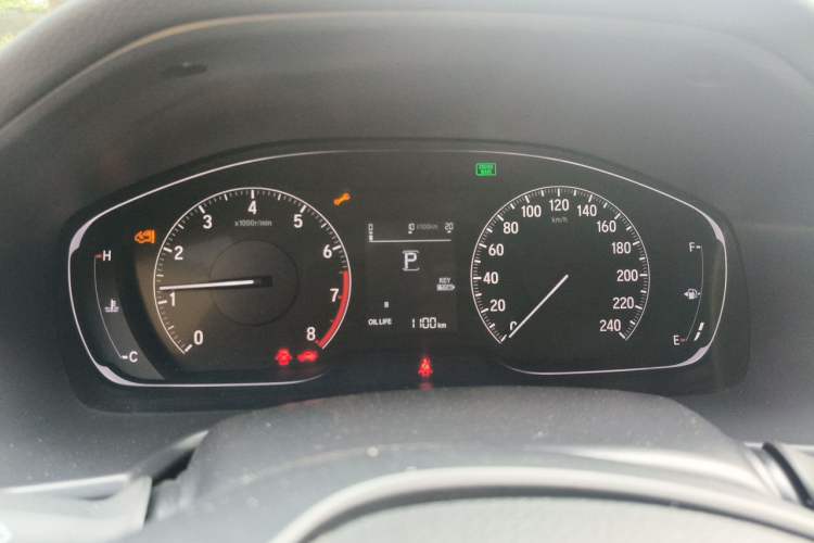 Used Honda Inspire 2019 260TURBO Elegant Edition China VI Emission Standard Instrument Cluster