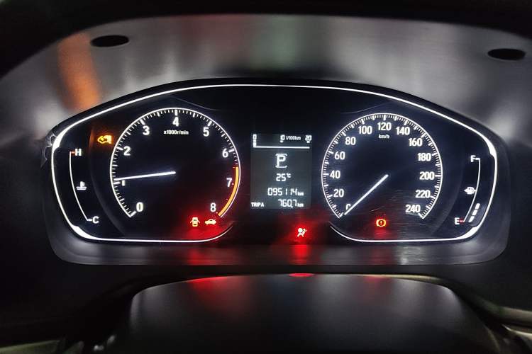 Used Honda Inspire 2019 260TURBO Elegant Edition China VI Emission Standard Instrument Cluster