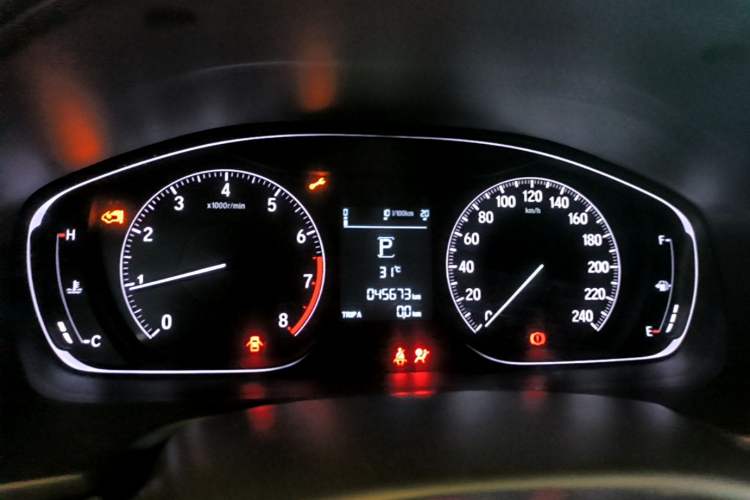 Used Honda Inspire 2019 260TURBO Elegant Edition China VI Emission Standard Instrument Cluster
