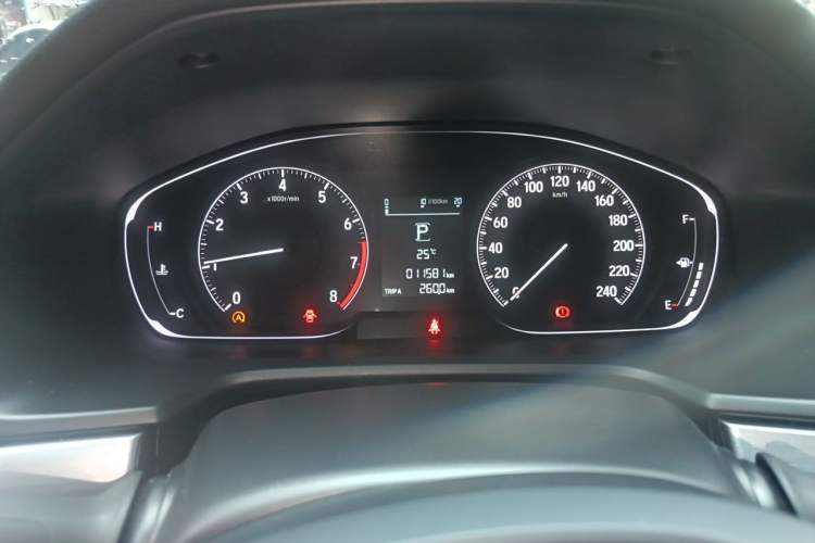 Used Honda Inspire 2019 260TURBO Elegant Edition China VI Emission Standard Instrument Cluster