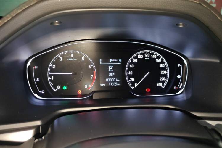 Used Honda Inspire 2019 260TURBO Elegant Edition China V Emission Standard Instrument Cluster