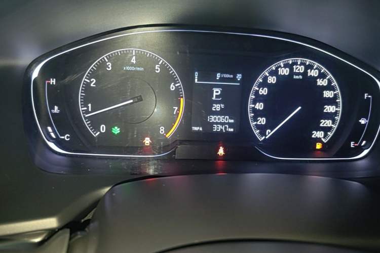 Used Honda Inspire 2019 260TURBO Elegant Edition China VI Emission Standard Instrument Cluster