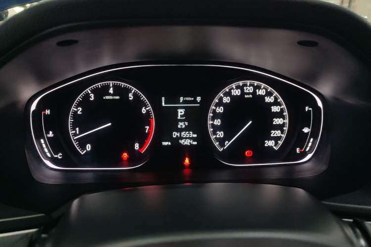 Used Honda Inspire 2019 260TURBO Elegant Edition China VI Emission Standard Instrument Cluster