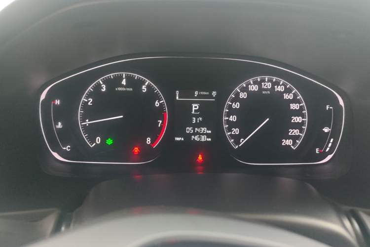 Used Honda Inspire 2019 260TURBO Elegant Edition China VI Emission Standard Instrument Cluster