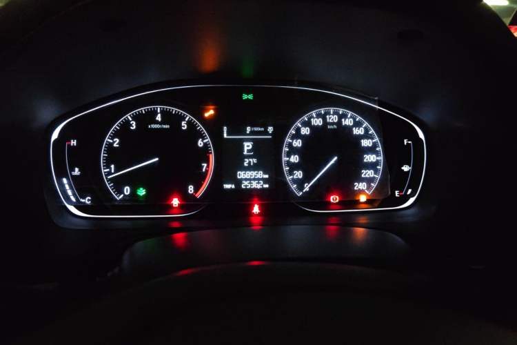 Used Honda Inspire 2019 260TURBO Elegant Edition China VI Emission Standard Instrument Cluster