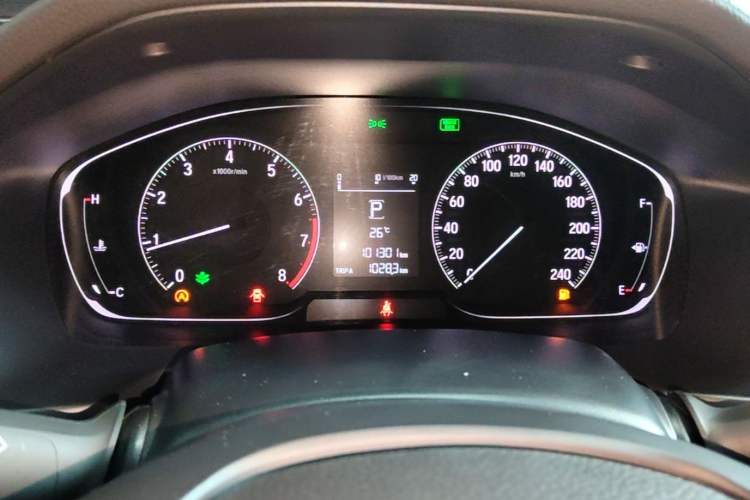 Used Honda Inspire 2019 260TURBO Elegant Edition China VI Emission Standard Instrument Cluster