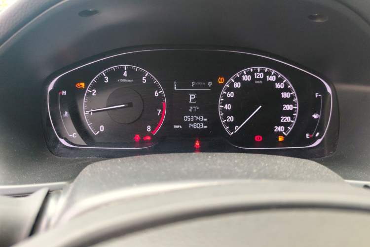 Used Honda Inspire 2019 260TURBO Elegant Edition China VI Emission Standard Instrument Cluster