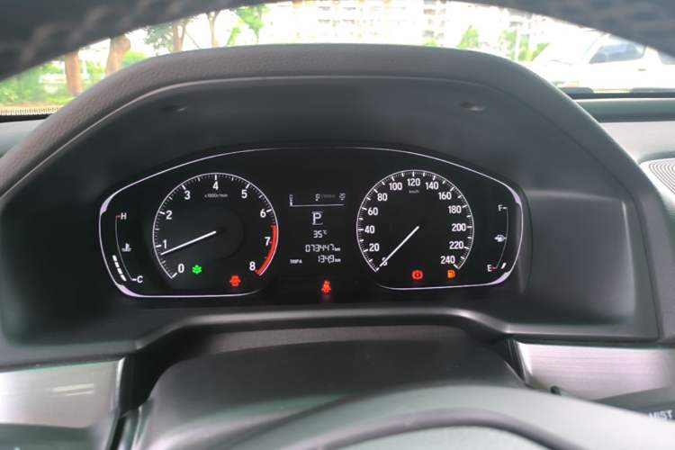 Used Honda Inspire 2019 260TURBO Elegant Edition China VI Emission Standard Instrument Cluster