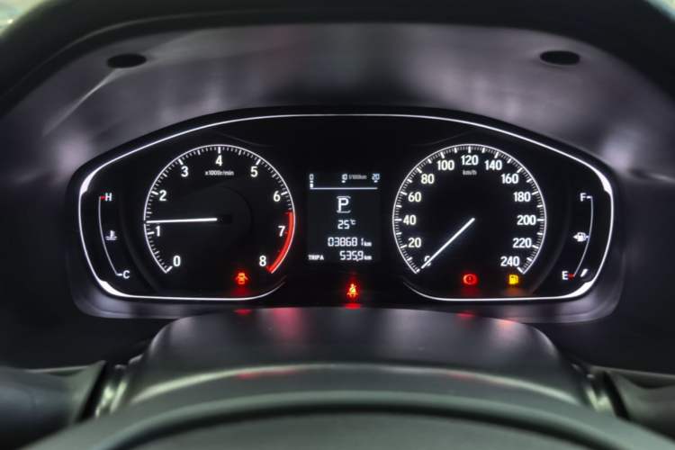 Used Honda Inspire 2019 260TURBO Elegant Edition China VI Emission Standard Instrument Cluster