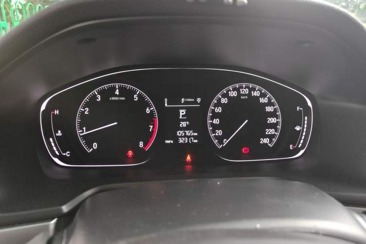 Used Honda Inspire 2019 260TURBO Elegant Edition China VI Emission Standard Instrument Cluster