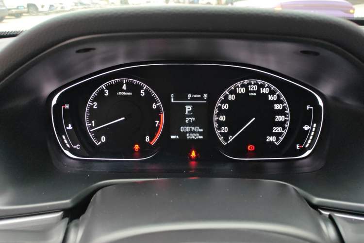 Used Honda Inspire 2019 260TURBO Elegant Edition China VI Emission Standard Instrument Cluster
