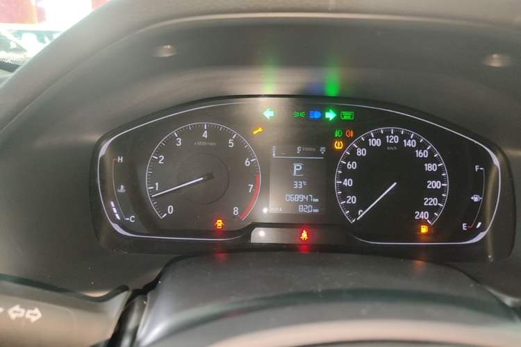 Used Honda Inspire 2019 260TURBO Elegant Edition China VI Emission Standard Instrument Cluster