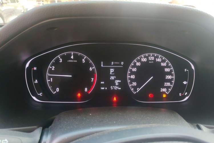 Used Honda Inspire 2019 260TURBO Elegant Edition China VI Emission Standard Instrument Cluster