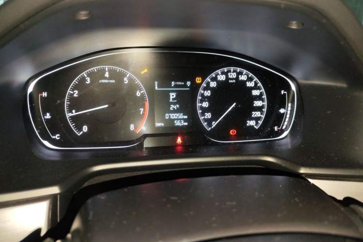 Used Honda Inspire 2019 260TURBO Elegant Edition China VI Emission Standard Odometer Close Up