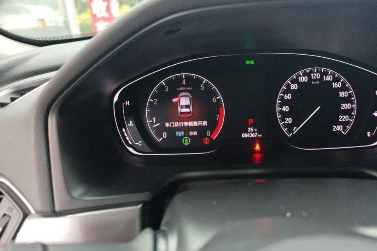 Used Honda Inspire 2019 260TURBO Jingyue Edition China VI Odometer Close Up