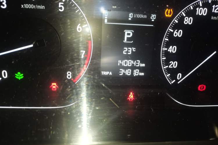 Used Honda Inspire 2019 260TURBO Elegant Edition China V Emission Standard Odometer Close Up