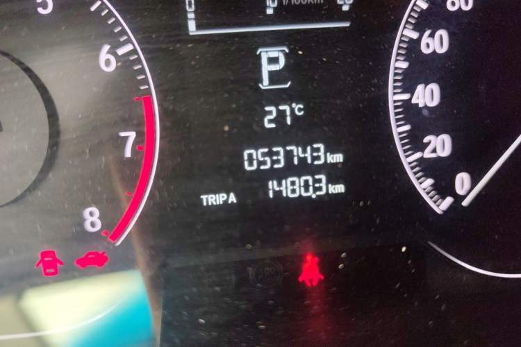Used Honda Inspire 2019 260TURBO Elegant Edition China VI Emission Standard Odometer Close Up